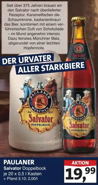 Lösch Depot PAULANER Salvator Angebot