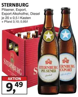 Lösch Depot STERNBURG Pilsener, Export Angebot