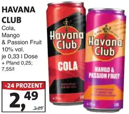 Lösch Depot HAVANA CLUB Cola Angebot