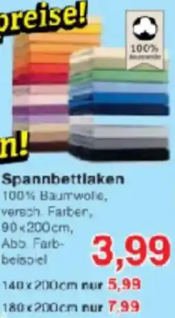 Jawoll Spannbettlaken Angebot