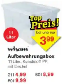 Jawoll wham Aufbewahrungsbox Angebot