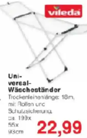 Jawoll Vileda Universal Wäscheständer Angebot