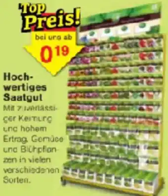 Jawoll Hochwertiges Saatgut Angebot