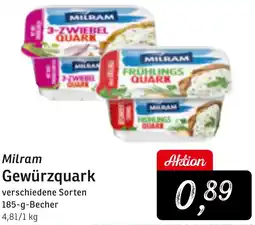 KONSUM Milram Gewürzquark Angebot