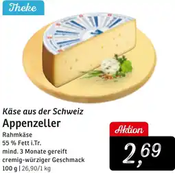 KONSUM Käse aus der Schweiz Appenzeller Angebot