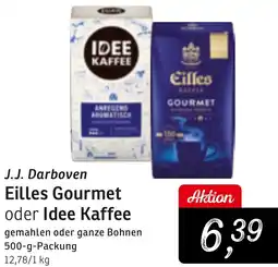 KONSUM J.J. Darboven Eilles Gourmet oder Idee Kaffee Angebot