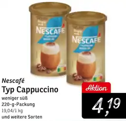 KONSUM Nescafé Typ Cappuccino Angebot