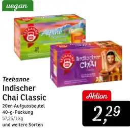 KONSUM Teekanne Indischer Chai Classic Angebot