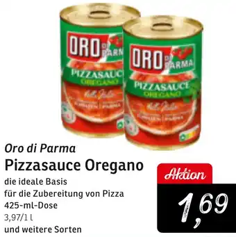 KONSUM Oro di Parma Pizzasauce Oregano Angebot