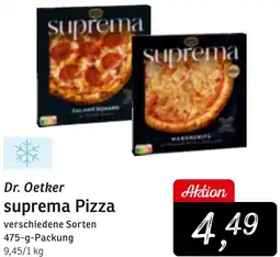 KONSUM Dr. Oetker suprema Pizza Angebot