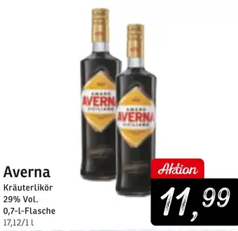 KONSUM Averna Kräuterlikör Angebot