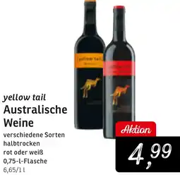 KONSUM yellow tail Australische Weine Angebot