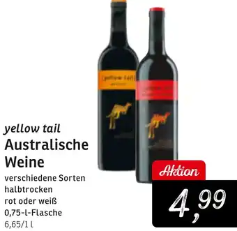 KONSUM yellow tail Australische Weine Angebot