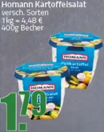 Ihr Frischmarkt Homann Kartoffelsalat Angebot