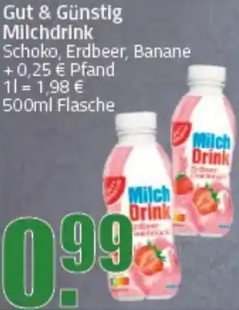 Ihr Frischmarkt Gut & Günstig Milchdrink Angebot