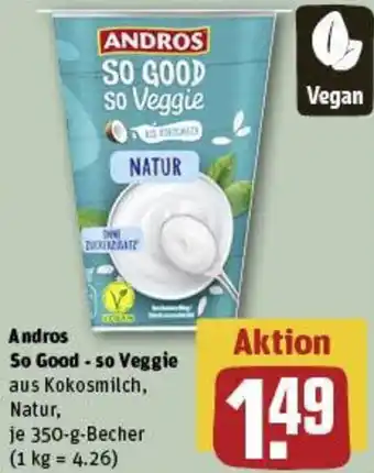 REWE Andros So Good - so Veggie Angebot