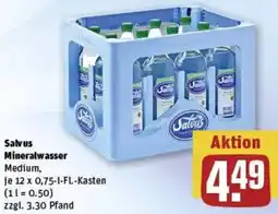 REWE Salvus Mineralwasser Angebot