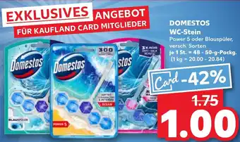 Kaufland DOMESTOS WC-Stein Angebot