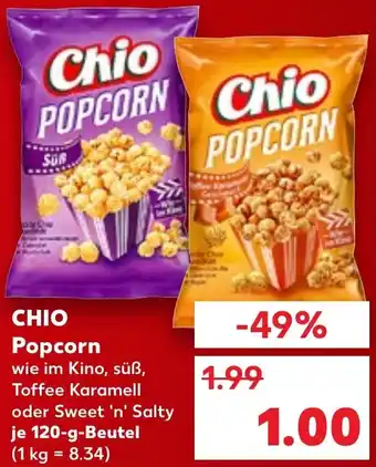 Kaufland CHIO Popcorn Angebot