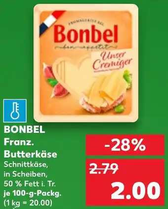 Kaufland BONBEL Franz. Butterkäse Angebot