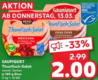 Kaufland SAUPIQUET Thunfisch-Salat Angebot