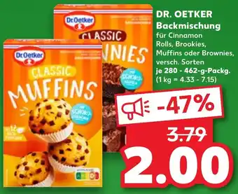 Kaufland DR. OETKER Backmischung Angebot