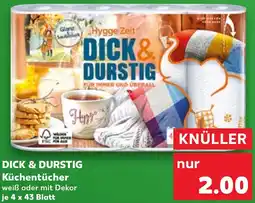 Kaufland DICK & DURSTIG Küchentücher Angebot