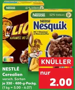 Kaufland NESTLÉ Cerealien Angebot