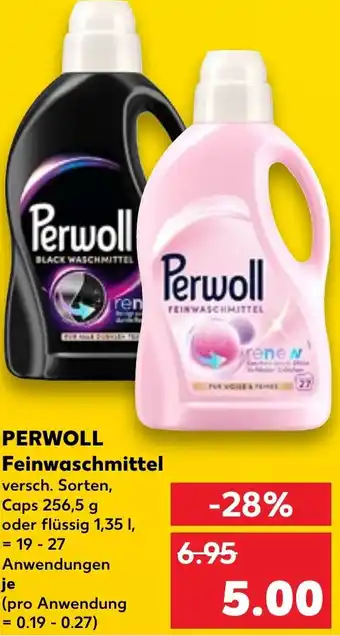 Kaufland PERWOLL Feinwaschmittel Angebot