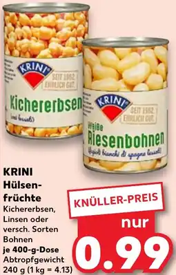 Kaufland KRINI Hülsenfrüchte Angebot