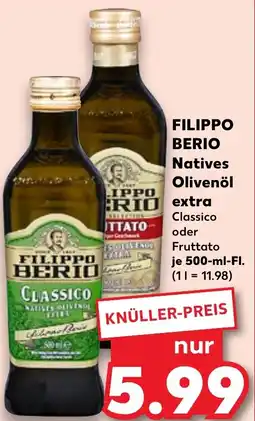 Kaufland FILIPPO BERIO Natives Olivenöl extra Angebot