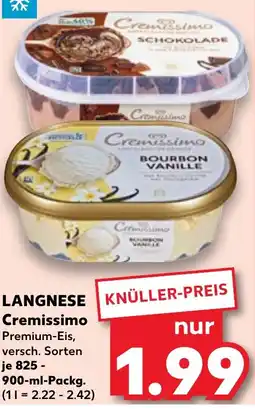 Kaufland LANGNESE Cremissimo Angebot