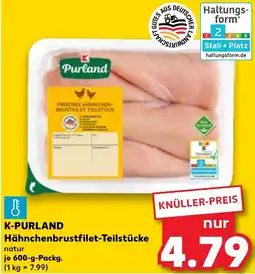 Kaufland K-PURLAND Hähnchenbrustfilet-Teilstücke Angebot