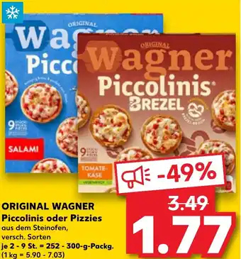 Kaufland ORIGINAL WAGNER Piccolinis oder Pizzies Angebot