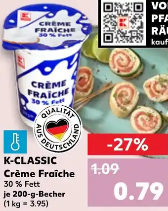 Kaufland K-CLASSIC Crème Fraîche Angebot