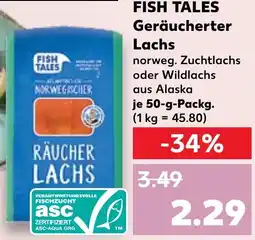 Kaufland FISH TALES Geräucherter Lachs Angebot