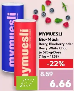 Kaufland MYMUESLI Bio-Müsli Angebot