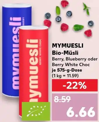 Kaufland MYMUESLI Bio-Müsli Angebot