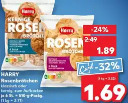 Kaufland HARRY Rosenbrötchen Angebot