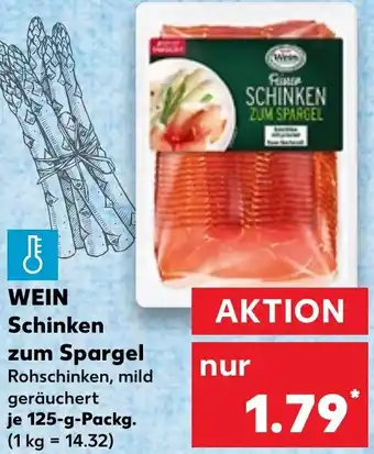 Kaufland WEIN Schinken zum Spargel Angebot