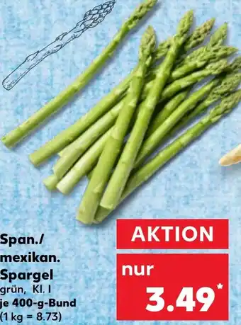 Kaufland Span./ mexikan. Spargel Angebot