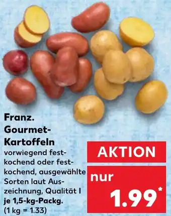 Kaufland Franz. Gourmet Kartoffeln Angebot