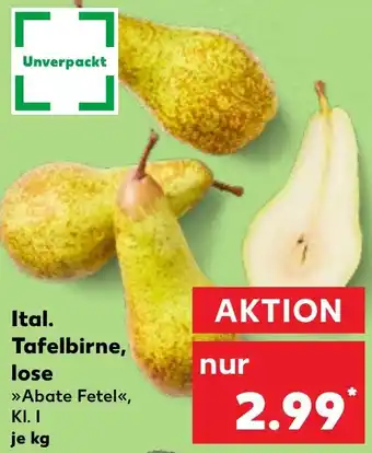 Kaufland Ital. Tafelbirne, lose Angebot