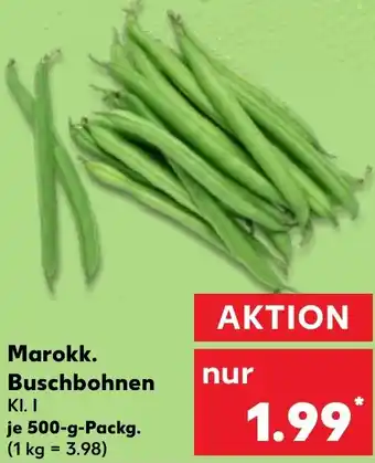 Kaufland Marokk. Buschbohnen Angebot