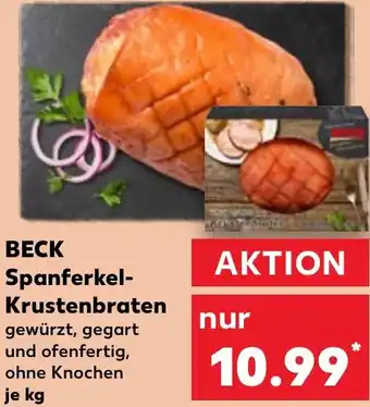 Kaufland BECK Spanferkel Krustenbraten Angebot