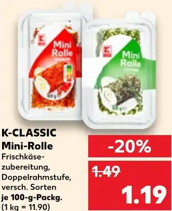 Kaufland K-CLASSIC Mini-Rolle Angebot