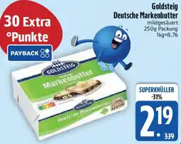 Edeka Goldsteig Deutsche Markenbutter Angebot