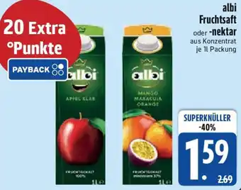 Edeka albi Fruchtsaft oder -nektar Angebot