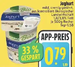 Edeka EDEKA Bio Joghurt Angebot