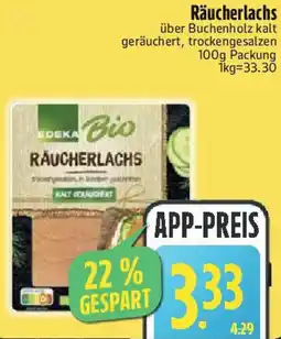 Edeka EDEKA Bio Räucherlachs Angebot